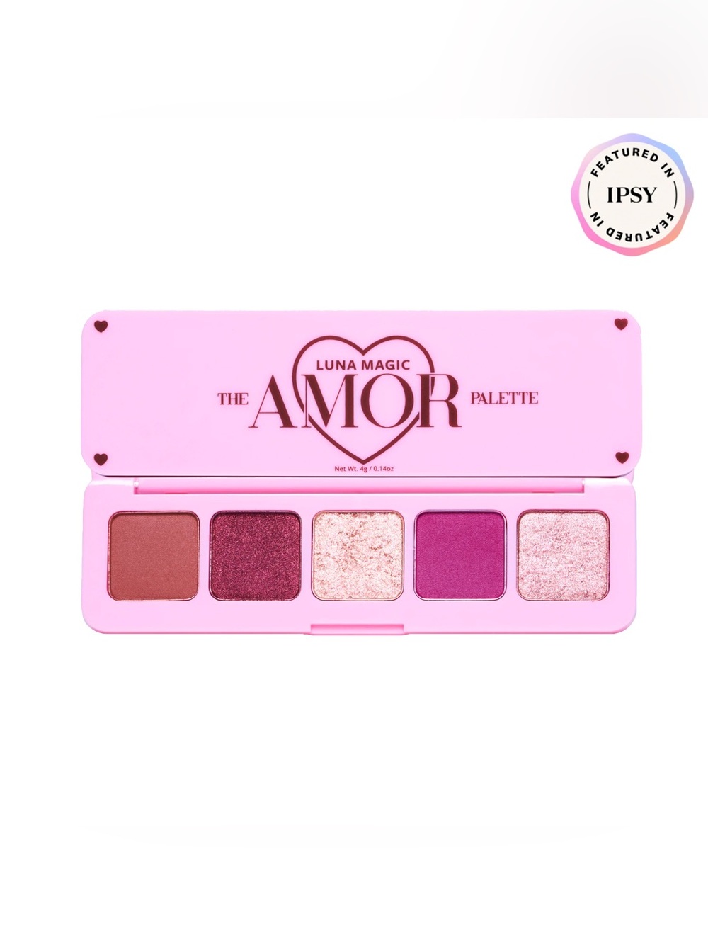 Luna Magic The Amor Eyeshadow Palette — Soft Pink